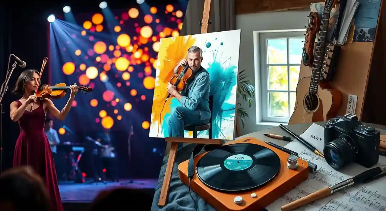 Intersection of Music and Visual Arts