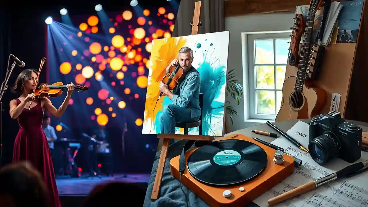 Intersection of Music and Visual Arts